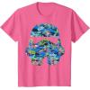 image:imageStar Wars Stormtrooper Hawaiian Print Helmet TShirt C1 TShirtPink Heather