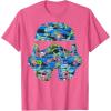 image:imageStar Wars Stormtrooper Hawaiian Print Helmet TShirt C1 TShirtPink Heather