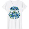 image:imageStar Wars Stormtrooper Hawaiian Print Helmet TShirt C1 TShirtWhite