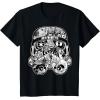 image:imageStar Wars Stormtrooper Helmet Comic Collage Graphic TShirtBlack