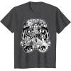 image:imageStar Wars Stormtrooper Helmet Comic Collage Graphic TShirtDark Heather Grey