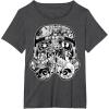 image:imageStar Wars Stormtrooper Helmet Comic Collage Graphic TShirtDark Heather Grey