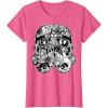 image:imageStar Wars Stormtrooper Helmet Comic Collage Graphic TShirtPink Heather