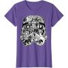 image:imageStar Wars Stormtrooper Helmet Comic Collage Graphic TShirtPurple Heather