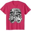 image:imageStar Wars Stormtrooper Helmet Comic Collage Graphic TShirtRed Heather