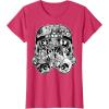 image:imageStar Wars Stormtrooper Helmet Comic Collage Graphic TShirtRed Heather