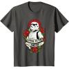 image:imageStar Wars Stormtrooper Loyal to the Empire Tattoo TShirtAsphalt Grey