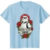 image:imageStar Wars Stormtrooper Loyal to the Empire Tattoo TShirtBaby Blue