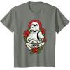 image:imageStar Wars Stormtrooper Loyal to the Empire Tattoo TShirtOlive Heather
