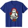 image:imageStar Wars Stormtrooper Loyal to the Empire Tattoo TShirtRoyal Blue