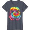 image:imageStar Wars Stormtrooper Tie Dye Big Face TShirtHeather Blue