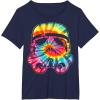 image:imageStar Wars Stormtrooper Tie Dye Big Face TShirtNavy Blue