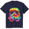 image:imageStar Wars Stormtrooper Tie Dye Big Face TShirtNavy Blue