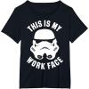 image:imageStar Wars Stormtrooper Work Face Helmet TShirtBlack