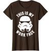 image:imageStar Wars Stormtrooper Work Face Helmet TShirtBrown