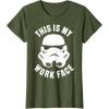 image:imageStar Wars Stormtrooper Work Face Helmet TShirtOlive Green