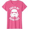 image:imageStar Wars Stormtrooper Work Face Helmet TShirtPink Heather