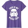 image:imageStar Wars Stormtrooper Work Face Helmet TShirtPurple Heather