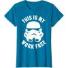 image:imageStar Wars Stormtrooper Work Face Helmet TShirtSapphire Blue