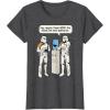 image:imageStar Wars Stormtroopers Water Cooler Chat TShirtDark Heather Grey