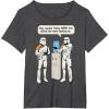 image:imageStar Wars Stormtroopers Water Cooler Chat TShirtDark Heather Grey