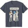 image:imageStar Wars Stormtroopers Water Cooler Chat TShirtHeather Blue
