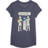 image:imageStar Wars Stormtroopers Water Cooler Chat TShirtHeather Blue