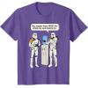image:imageStar Wars Stormtroopers Water Cooler Chat TShirtPurple Heather