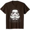 image:imageStar Wars Tattoo Stormtrooper Helmet Graphic TShirt TShirtBrown