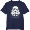 image:imageStar Wars Tattoo Stormtrooper Helmet Graphic TShirt TShirtNavy Blue