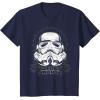 image:imageStar Wars Tattoo Stormtrooper Helmet Graphic TShirt TShirtNavy Blue
