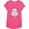 image:imageStar Wars Tattoo Stormtrooper Helmet Graphic TShirt TShirtPink Heather