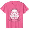 image:imageStar Wars Tattoo Stormtrooper Helmet Graphic TShirt TShirtPink Heather