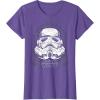 image:imageStar Wars Tattoo Stormtrooper Helmet Graphic TShirt TShirtPurple Heather