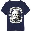 image:imageStar Wars The Clone Wars Stormtrooper Banners TShirtNavy Blue