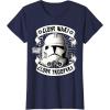 image:imageStar Wars The Clone Wars Stormtrooper Banners TShirtNavy Blue