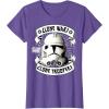 image:imageStar Wars The Clone Wars Stormtrooper Banners TShirtPurple Heather