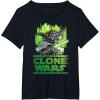 image:imageStar Wars The Clone Wars Yoda Attack TShirtBlack