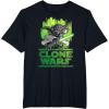 image:imageStar Wars The Clone Wars Yoda Attack TShirtBlack