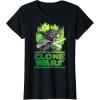 image:imageStar Wars The Clone Wars Yoda Attack TShirtBlack