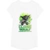 image:imageStar Wars The Clone Wars Yoda Attack TShirtWhite