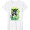 image:imageStar Wars The Clone Wars Yoda Attack TShirtWhite