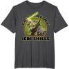 image:imageStar Wars The Clone Wars Yoda Epic Are My Jedi Skills TShirtDark Heather Grey