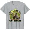 image:imageStar Wars The Clone Wars Yoda Epic Are My Jedi Skills TShirtHeather Grey