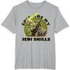 image:imageStar Wars The Clone Wars Yoda Epic Are My Jedi Skills TShirtHeather Grey