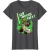 image:imageStar Wars The Clone Wars Yoda Size Matters Not TShirtDark Heather Grey
