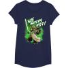 image:imageStar Wars The Clone Wars Yoda Size Matters Not TShirtNavy Blue