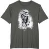 image:imageStar Wars The Force Awakens Splatter Stormtrooper TShirtAsphalt Grey