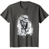 image:imageStar Wars The Force Awakens Splatter Stormtrooper TShirtAsphalt Grey
