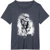 image:imageStar Wars The Force Awakens Splatter Stormtrooper TShirtHeather Blue